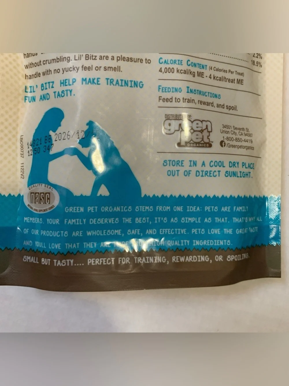 Set of 3 (4oz each) Lil Bitz Training Treats for Dogs, Bite Size Reward  Snack